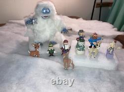 Rudolph Reindeer Red Nose Express Train Figurines Island Of Misfit Toys Charlie