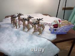 Rudolph Reindeer Red Nose Express Train Figurines Island Of Misfit Toys Charlie