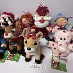 Rudolph The Red Nosed Reindeer Island Of Misfit Toys CVS Lot of 12 plush READ