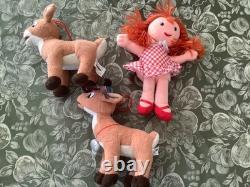 Rudolph The Red Nosed Reindeer Island of Misfit Toys CVS Lot of 20 plush stuffin