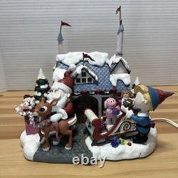Rudolph the Red Nosed Reindeer Christmas Decoration Danbury Rare Mint Electric Rudolph the Red Nosed Reindeer Christmas Decoration Danbury Rare Mint Electric