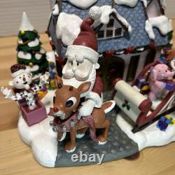 Rudolph the Red Nosed Reindeer Christmas Decoration Danbury Rare Mint Electric Rudolph the Red Nosed Reindeer Christmas Decoration Danbury Rare Mint Electric