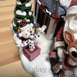 Rudolph the Red Nosed Reindeer Christmas Decoration Danbury Rare Mint Electric Rudolph the Red Nosed Reindeer Christmas Decoration Danbury Rare Mint Electric