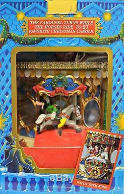 SALE! Mickey's Holiday Merry Go Round RARE- NEW IN BOX