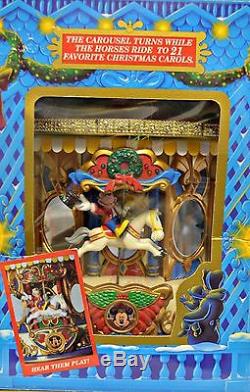 SALE! Mickey's Holiday Merry Go Round RARE- NEW IN BOX