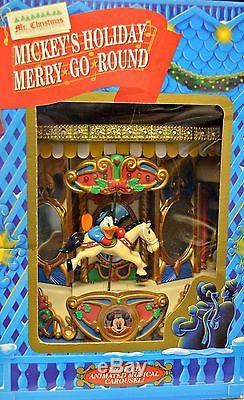 SALE! Mickey's Holiday Merry Go Round RARE- NEW IN BOX