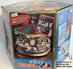 SALE! Mickey's Holiday Merry Go Round RARE- NEW IN BOX