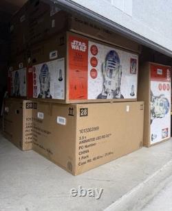 STAR WARS R2D2 3.5 foot animated LED R2D2 Home Depot