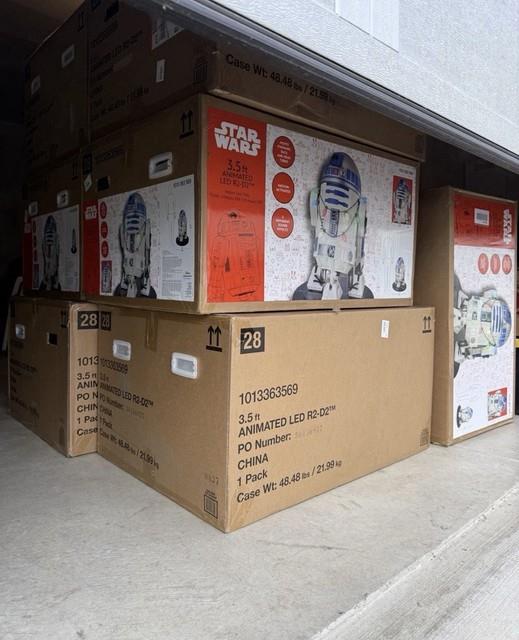 Star Wars R2d2 3.5 Foot Animated Led R2d2 Home Depot