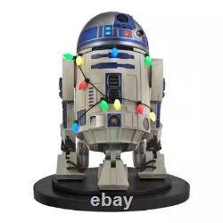 STAR WARS R2D2 3.5 foot animated LED R2D2 Home Depot NIH Ready To SHIP