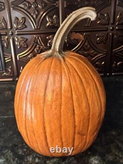 Salem Collection Ghost With Lantern Bat Vintage Halloween 14 Pumpkin Euc