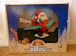 Santa Claus Animated Airplane Santas Best Holiday Animation Christmas Rare Works