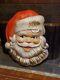 Santa Claus Head Face Styrofoam Vintage 29 Molded 3d Christmas Decoration Huge