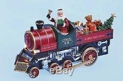 Santa Driving A Train Lighted, Musical & Animated Christmas Decoration