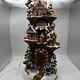 Santa's Gingerbread House 3 Story Workshop Tree Village By Jaimy (music/lights)