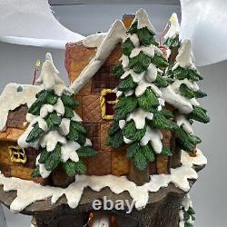 Santa's Gingerbread House 3 Story Workshop Tree Village By Jaimy (Music/Lights)