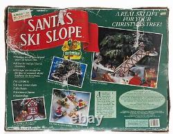 Santa's Ski Slope Mr. Christmas 1992 Electronic Lift 100% Complete See VIDEO VG