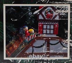 Santa's Ski Slope Mr. Christmas 1992 Electronic Lift 100% Complete See VIDEO VG