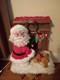 Santas Best Special Delivery Christmas Motionette Fireplace Working 21 X 20 X19