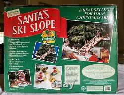 Santas Ski Slope, MINT IN BOX Ski Lift 1992 Mr Christmas Never Used RARE