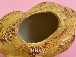 Scarce ANTIQUE 1910 GERMAN MINIATURE CANDY CONTAINER, COOKED THANKSGIVING TURKEY