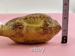 Scarce ANTIQUE 1910 GERMAN MINIATURE CANDY CONTAINER, COOKED THANKSGIVING TURKEY