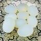 Se Of 9 Hand Made Blown Solid Opaque Opalite Magic Egg Sabino Type Collectible