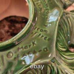 Set Atlantic Mold Ceramic Christmas Tree BASE Extender Ring GREEN 2