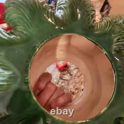 Set Atlantic Mold Ceramic Christmas Tree BASE Extender Ring GREEN 2