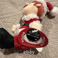 Set Of 6 Santa Claus Is Coming To Town 2003 6in Plush With Tags