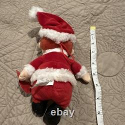 Set Of 6 Santa Claus Is Coming To Town 2003 6in Plush With Tags
