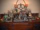 Set Of 8 Display Platforms Carved All-around For Dept 56/lemax Halloween Village