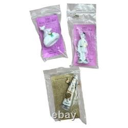 Set of 3 Haydel's Mardi Gras King Cake Dolls Barkus /Superfan /Police officer