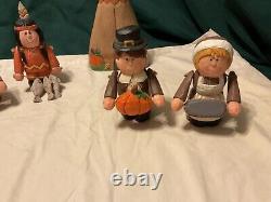 Set of 4 Eddie Walker figures & Teepee by Midwest of Cannon Falls