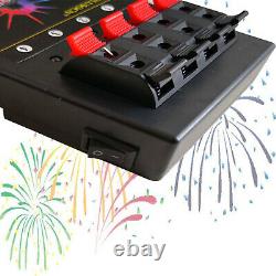 Ship From USA 24 Cues fireworks firing system 500M ABS remote Waterproof Case