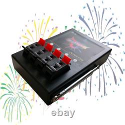 Ship From USA 72Cues Fireworks Firing System 500M ABS Waterproof Case Remote