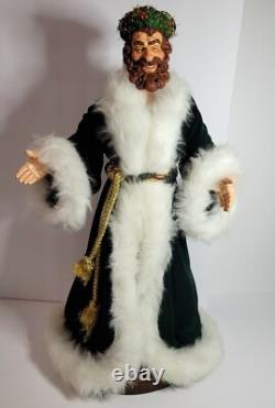 Simpich Ghost of Christmas Present Character Doll 19 1/4 inch tall Simpich Ghost of Christmas Present Character Doll 19 1/4 inch tall