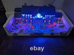 Singing Lighted Christmas At Elvis Presley Graceland Music Ceramic House RARE