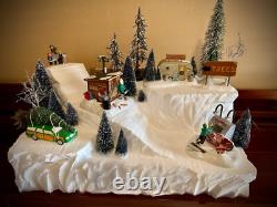 Sledding Hill Display Platform For Dept 56 Snow Village Christmas Vacation Sledding Hill Display Platform For Dept 56 Snow Village Christmas Vacation