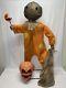 Spirit Halloween 4.3ft Animatronic Sam Trick'r Treat Tested & Working Read