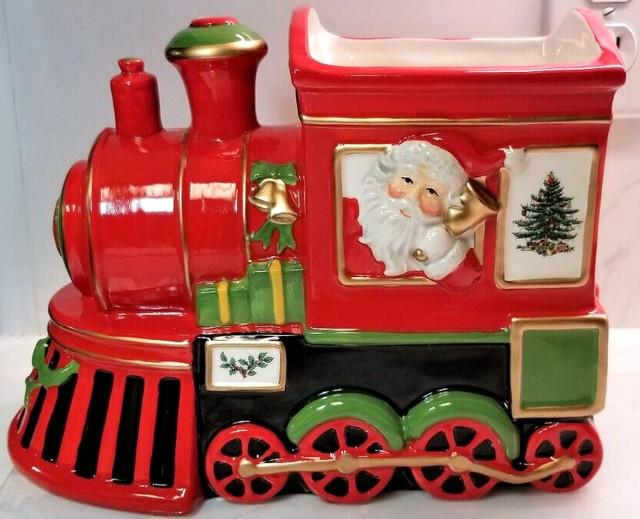 Spode Christmas Tree Train Engine #1667839 New