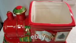 Spode Christmas Tree Train Engine #1667839 New Spode Christmas Tree Train Engine #1667839 New