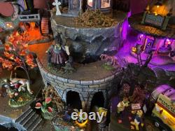 Spooky Hollow Display Platform For Dept 56 Halloween & Lemax Villages, Free Ship