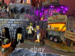 Spooky Hollow Display Platform For Dept 56 Halloween & Lemax Villages, Free Ship