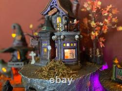 Spooky Hollow Display Platform For Dept 56 Halloween & Lemax Villages, Free Ship