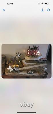 Spooky Hollow Display Platform For Dept 56 Halloween & Lemax Villages, Free Ship