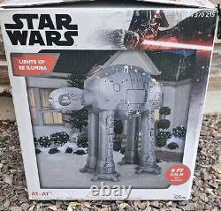 Star Wars Giant AT-AT Walker Christmas 9 Ft. Airblown Inflatable RARE Read