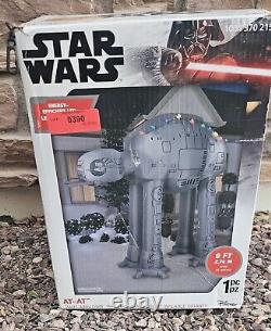 Star Wars Giant AT-AT Walker Christmas 9 Ft. Airblown Inflatable RARE Read