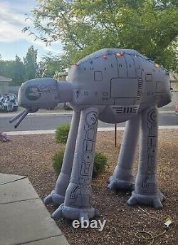 Star Wars Giant AT-AT Walker Christmas 9 Ft. Airblown Inflatable RARE Read