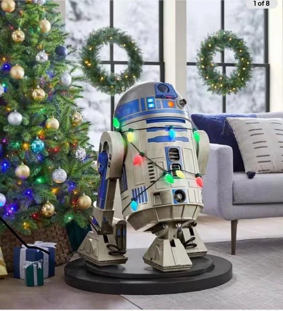 Star Wars R2d2 3.5 Ft Animated Led Home Depot New In Box In Hand